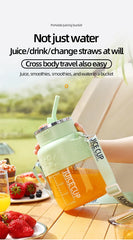 Wireless Portable Juicing Bucket Electric 800ml Sports Cup Fresh Fruit Juicer With Large Capacity and 10 Stainless Steel Blades