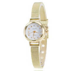 Women’s Fashion Mesh Strap Watch – Korean Style