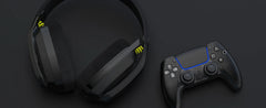 BINNUNE 2.4GHz Wireless Gaming Headset with Mic for PS5 PS4 PC Mac Playstation Bluetooth Gaming Headset with Microphone