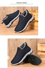 Men’s Winter Cotton Casual Shoes Chunky Sole