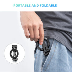 Foldable Magnetic Phone Holder Tripod Mount for Magsafe iPhone 16 15 14 13 12 DSLR Camera Tripod Accessories w 1/4" Cold Shoe