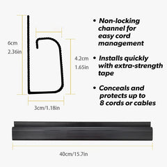 Under desk cable cover product detail