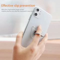 Universal Stent Mobile Phone Holder Stand Finger Ring Magnetic For Cute Cell Smart Phone Transparent Holder for iPhone Samsung