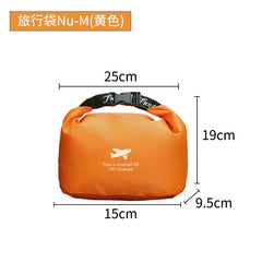 Foldable Waterproof Dry Bag, Oxford Cloth Portable Storage Pouch for Camping, Hiking & Swimming