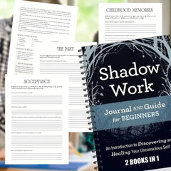 Flexible Shadow Work Journal and Guide Mindfulness Self-understanding Daily Practice Book Inner Peace 10 Minutes a Day