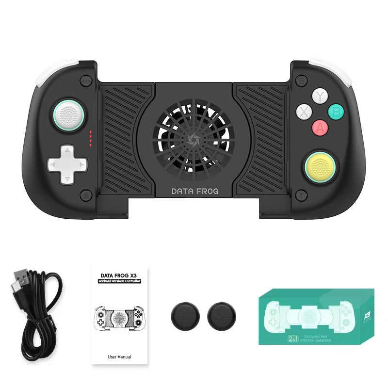 DATA FROG X3 Wireless Controller for Android Game Controller for Samsung Galaxy for PUBG Mobile