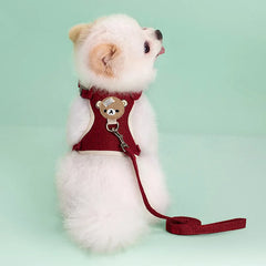 Pet Dog Harness Lead Leash Set Adjustable Puppy Kitten Vest Harness Small Medium Dog Cat Collar Chihuahua Pet Dog Accessories Pet Shop