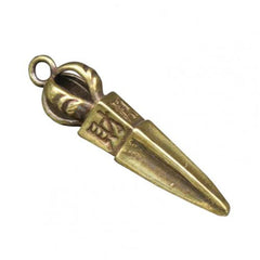 Handcraft Pendant Vintage Solid Religious Pestle Prayer Pendants Nepal Tibetan Buddhist Vajra Copper Crafts