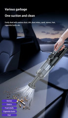 Car vacuum cleaner wireless one-button dust dump high-power portable vacuum cleaner large suction mini handheld vacuum cleaner
