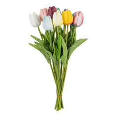 3/5PCS Artificial Flowers Real Touch Tulip Scrapbooking Vases Home Decor Wedding Garden Rose Arch Garland  Mother's Day Bouquets Home Decor, Plants & flowers