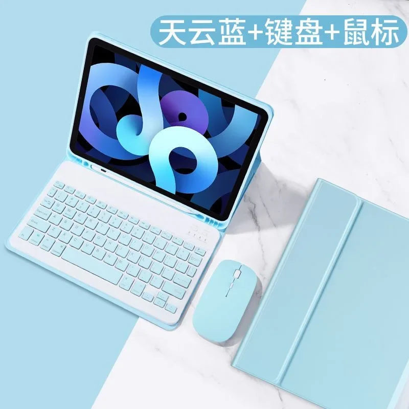 For IPad 10th Generation Case with Keyboard 10.9 Inch 2022 Covers Wireless Bluetooth Magnetic Leather for IPad 10 Case Funda