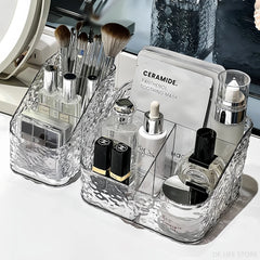 Clear Acrylic Makeup Organizer – Vanity Cosmetic Storage Box
