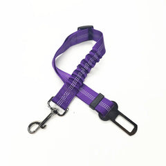 Adjustable Pet Cat Dog Car Seat  Belt Pet Seat Vehicle Dog Harness Lead Clip Safety Lever Traction Dog Collars Dog Accessoires Pet Shop