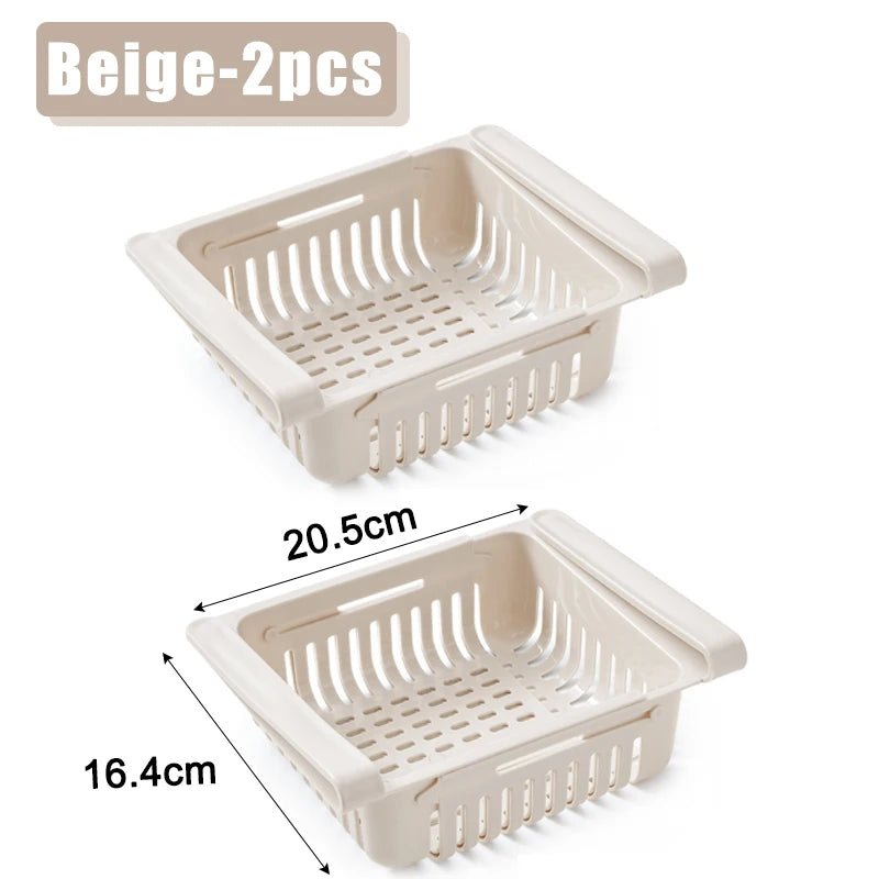 Adjustable Fridge Storage Drawer Organiser – additional product image