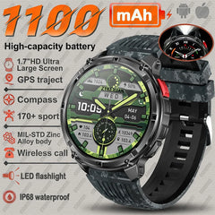New T-Rex3 Ultra 1100mAh Battery Smart Watch GPS Track Compass IP69K Waterproof Sports tracker Outdoors Military Smartwatches