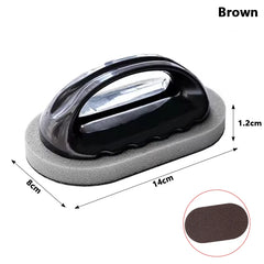 Magic Emery Sponge Brush Wipe Eraser Cleaner Kitchen Bath Rust Strong Decontamination Cleaning Tools With Handle Household Tools Kitchen Tools, Kitchen Cleaning