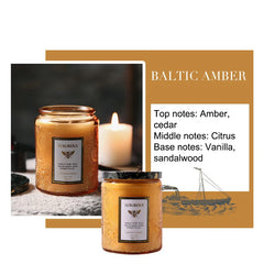 7 OZ Jar Scented Candle, Natural Soy Candle, Serenity Aromatic Candles, Home Decorative Scented Candles Gift for Friends