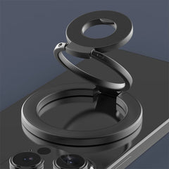 For MagSafe Double Sided Magnetic Phone Ring Holder Portable Folding Cellphone Stand Accessory Grip Bracket Support For iPhone