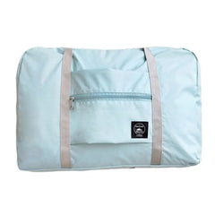 Carry-on Luggage Bag Foldable Travel Duffel Bag Tote Large Capacity Waterproof Portable Storage Bag with Zipper