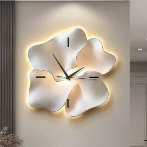 [3D imitation]European Premium Wall Clocks Quiet Office Elegant Aesthetic Christmas Wall Clock Living Room Luxury Horloge Murale Home Decor