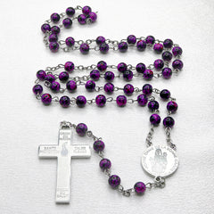 Stainless Steel Pendant of Holy Cross of Pardon and the Cross of the Sons and Daughters Marie Julie Jahenny Cross of Forgiveness