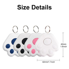 Smart Mini GPS Tracker Key Kids Bag Finder Dog Cat Pet Locator Bluetooth Tracker Device Anti-lost Reminder for IOS/ Android Pet Shop, Pet Accessories
