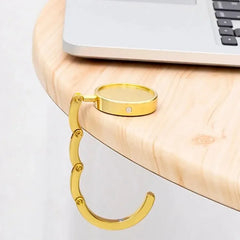 Fashion Bag Holder Handbag Hanger Folding Hook Holder Portable Key Rack Table Hook Hardware Travel Outdoor Storage Hanger