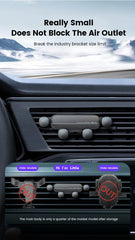 Universal Gravity Car Phone Holder Air Vent Mount Mobile Support for iPhone 13/12 Xiaomi - Automotive GPS Stand
