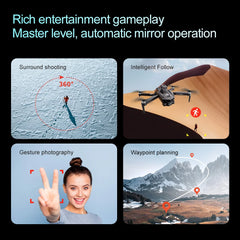 V168 MAX GPS Drone Professional 8K Camera Aerial FPV Brushless Avoiding Obstacle with Large Screen Remote Control Folding Drones