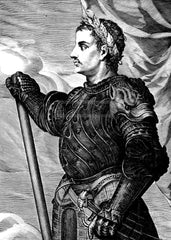 Roman Emperor Poster Historical Wood Engraving Prints Augustus Caligula Caesar Canvas Painting Wall Art Pictures Home Room Decor
