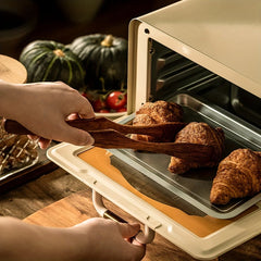 Wooden Tongs High-Temperature Resistant Tea Bag Clips Steak Fruit Bread Cooking Tool Handling BBQ Toaster Bacon Sugar Ice Tong