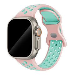 Sport Strap for Apple Watch Band 44mm 45mm 46mm 49mm/38mm 40 41mm Colored Particles Rubber Band IWatch Ultra 11 10 9 8 7 6 5 SE