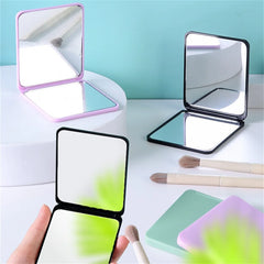Foldable Double-Sided Makeup Mirror – Portable Desktop
