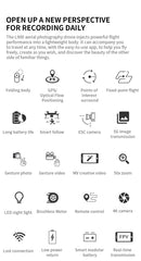 L900 Pro GPS Drone 4K Professional HD Dual Camera 5G Wifi Photography Brushless Foldable Quadcopter RC Distance 1.2KM Drones Toy