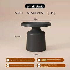 Hot Sale Nordic Coffee Table, Creative Round Living Room Table, High-end Light Luxury Side Desk, Modern Simple Living Room Furniture