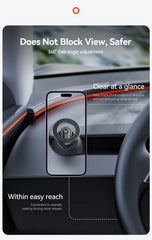 YZ For Tesla Model 3 Y/YL Highland Juniper Magnetic Car Phone Holder 360 Degree Rotation Metal Car Mount for All  Phones
