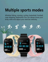 G.LWear New Women's Smart Watch Bluetooth Call Fitness Tracker Heart Rate Monitor Alarm Clock Outdoor Sports Men's Smartwatch