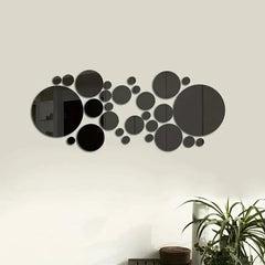 Acrylic Mirror Wall Sticker Round Decorative Mirror