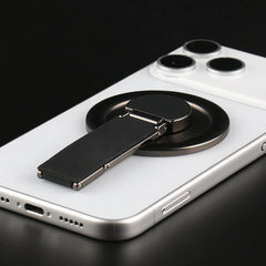 UGOjP Universal Magnetic Phone Stand for Magsafe 360° Rotatable Folding Portable Alloy Desk Holder Bracket For ipad Smartphone