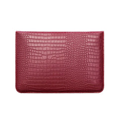 Free Custom Letters Laptop Sleeve For Macbook Air 13 Case 11 13.3 15.4 Retina Unisex Sleeve Envelope Leather Laptop Sleeve Pouch