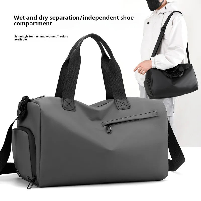 Waterproof Travel & Sports Bag for Men & Women – Large