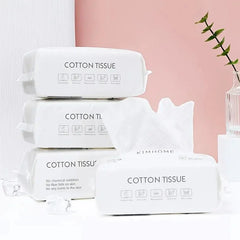 Disposable Soft Cotton Face Towels – 50/100PCS Pack