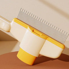 Self-Cleaning Pet Grooming Brush – One-Button Dog & Cat Comb Pet Shop