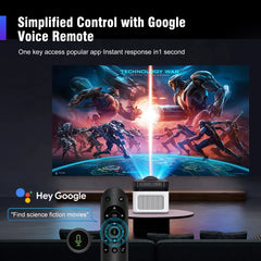 Magcubic HY450 Projector With Ultra Short Throw Auto Offset 1080P 8K Electronic Focus 900 ANSI Air Mouse Voice Assistant H726
