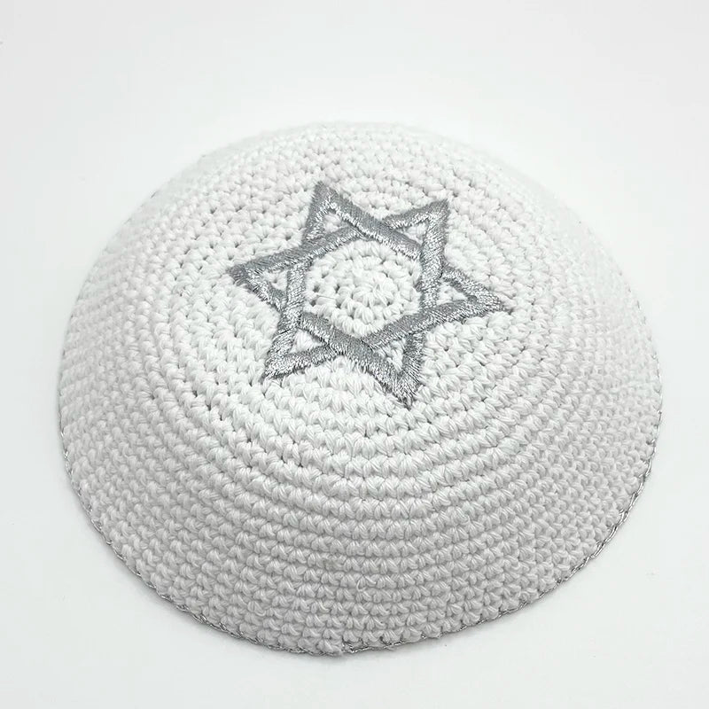 Jewish Kippot Kippah Hand Made Yarmulke Judaica Yamaka Kippa Yamakah Yarmulka Hat Men 16-18cm