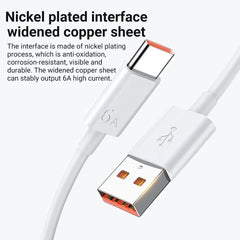 6A 66W Super Fast EU Wall Charger For Huawei Mate 40 50 60 P50 Nova 8 9 10 Honor 90 100 X7 X8 X9 Magic Type C Charging USB Cable