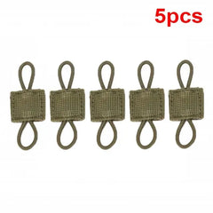 5/10 Pcs Antenna Binding Buckle Tactical Molle Sling Adapter Buckle Outdoor PTT Fixed Strap Hunting Backpack Vest Accessories