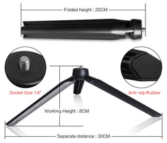 26cm 10 inch Led Ring Selfie Light Dimmable Photography Lighting Kit Usb Charge Lamp With Tripod For Live Video 120 Lamp Beads