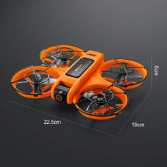 New S156 Quadcopter Aircraft Drone 8K Professional Camera Drone 5G WIFI FPV 4.5 Inch Large Screen Remote Control RC Dron VS V66