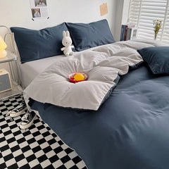 Skin-friendly Quilt Cover Plaid Style Duvet Covers Double Side Bed Cover постельное белье Home Comforter Covers(No Pillowcase)